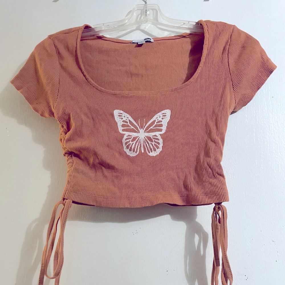 Butterfly Crop Top